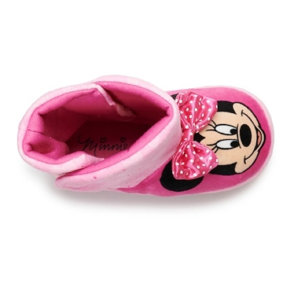 Disney's Minnie Mouse Toddler Girls' Slipper Boots​ - Picture 5 of 5